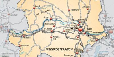 Карта на schwechat 