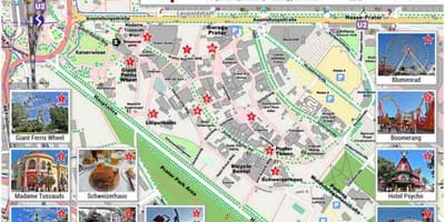 Карта на Виена парк и возење