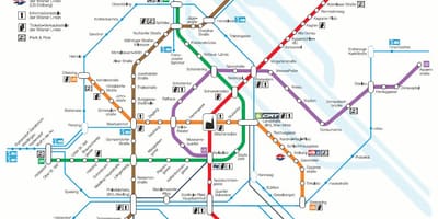 Wien s-bahn мапа