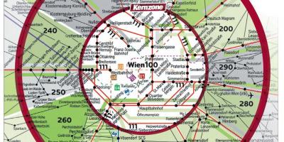 Wien 100 зона мапа