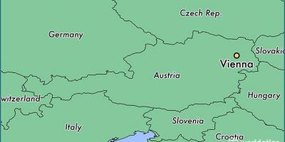 Виена во мапата